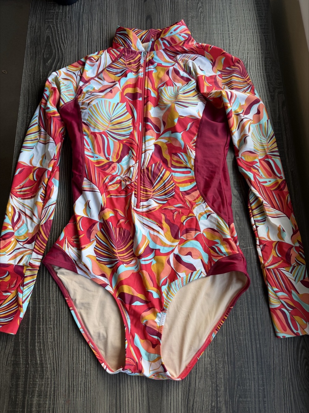 Coolibar Women’s UPF 50+ Long Sleeve Swimsuit